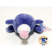 Authentic Pokemon center plush, Kuttari Popplio sleeping 18cm long 